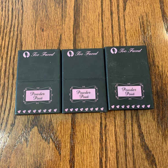 Too Faced Other - Three Too Faced Powder Pout Lip powder sets.  RARE
